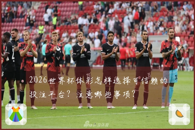 2026世界杯体彩怎样选择可信赖的投注平台？注意哪些事项？